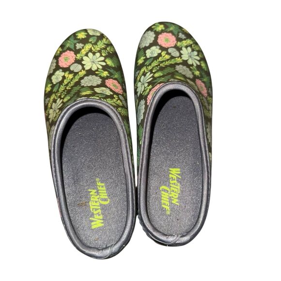 Western‎ Chief Garden Clogs Floral Plants Waterproof Size 10 - Picture 2 of 6